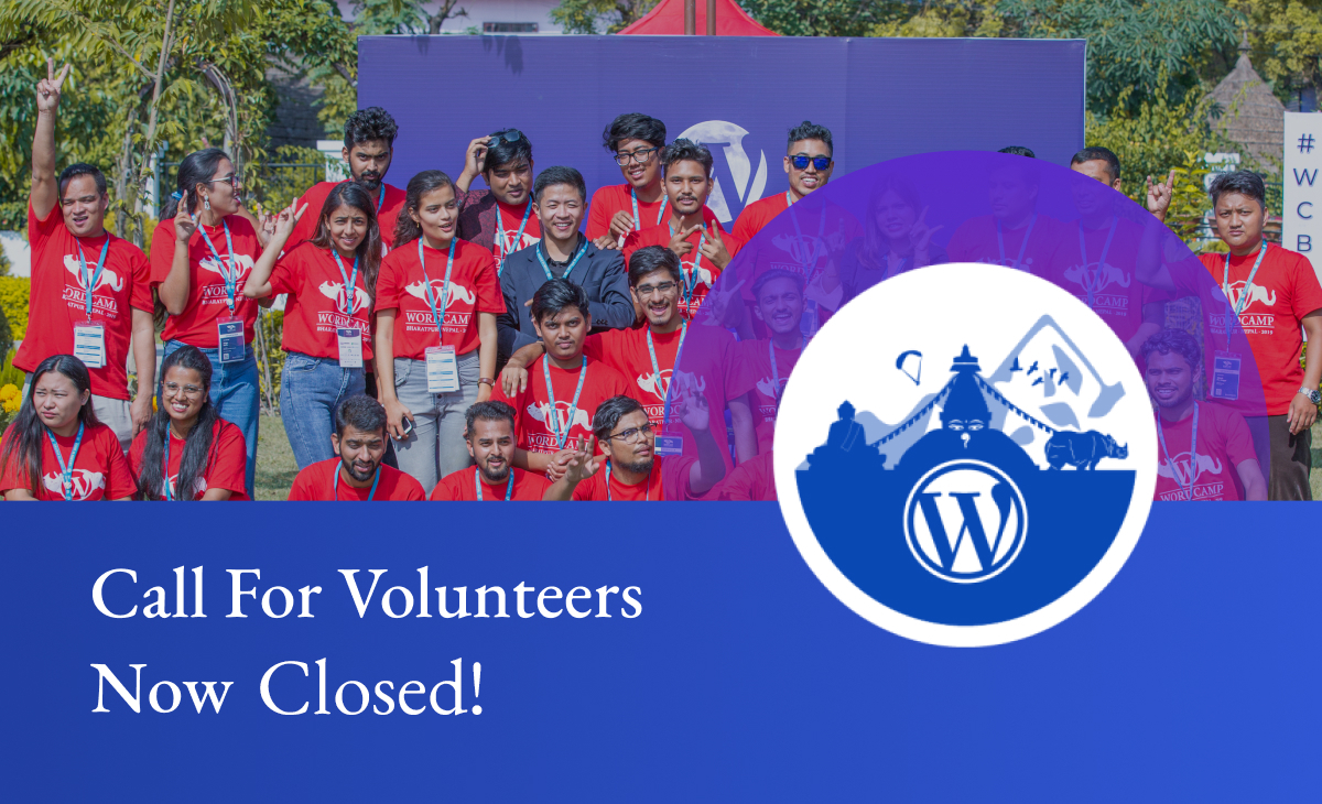 Call for Volunteer is now closed.