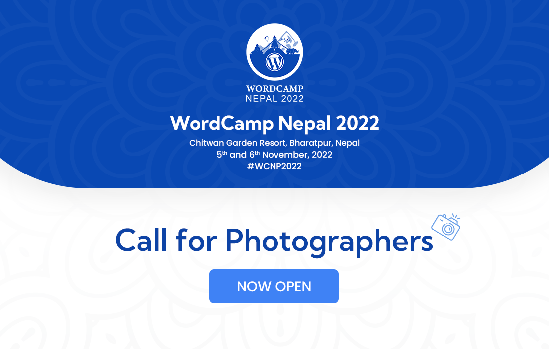 Call for Photographers