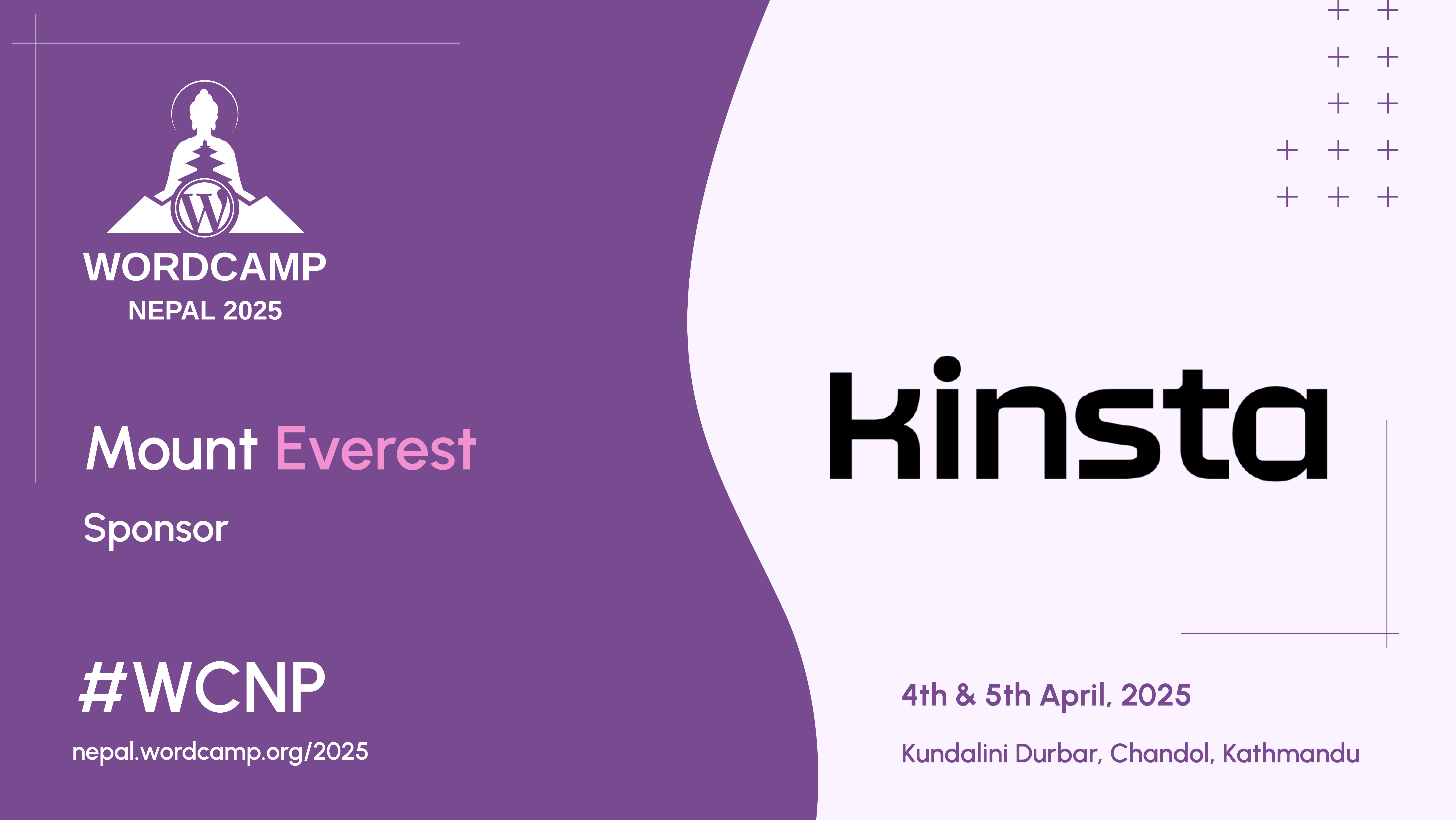 Thank You, Kinsta – Our Mt. Everest Sponsor!
