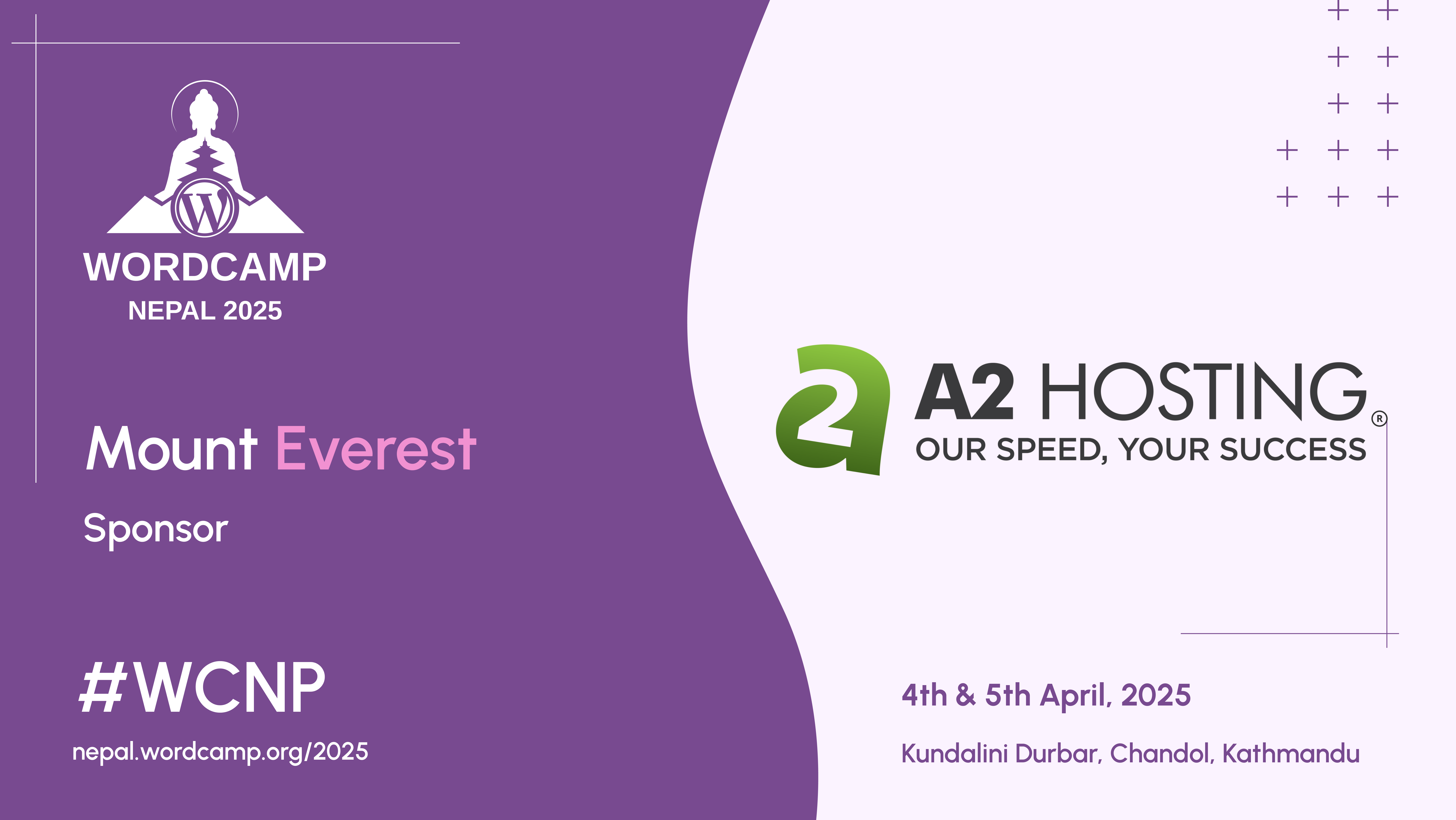 Thank You, A2 Hosting – Our Mount Everest Sponsor!