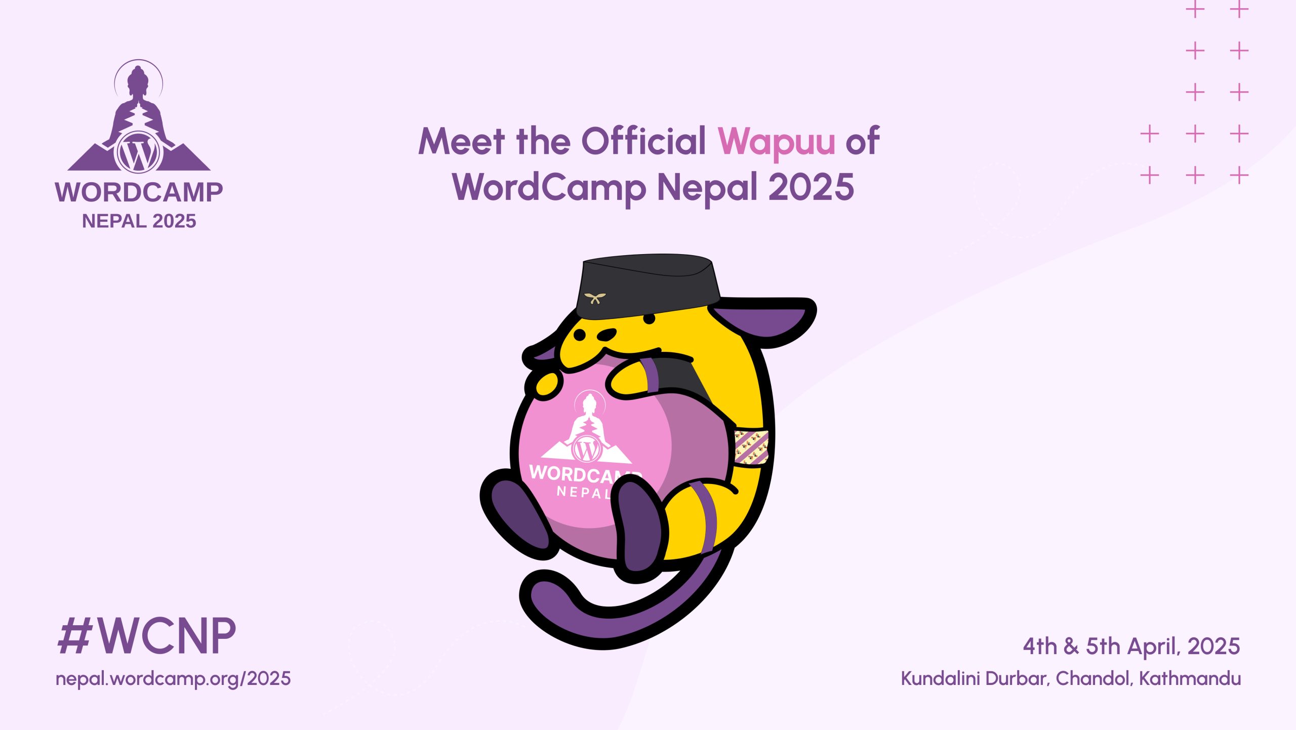 Meet the Official Wapuu of WordCamp Nepal 2025