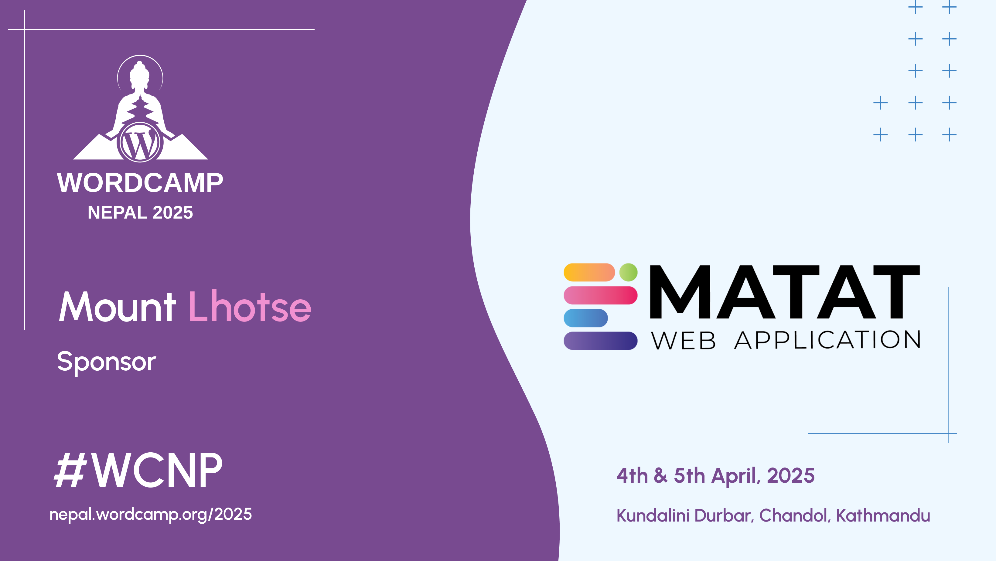 Thank You, Matat Web Applications – our Mt. Lhotse Sponsor!