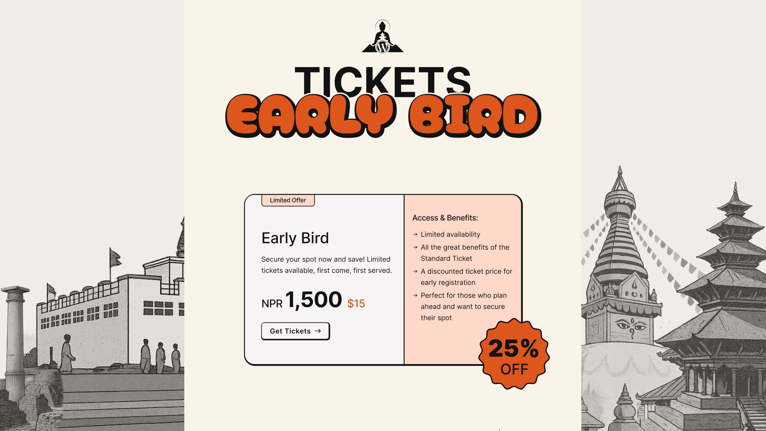 Early Bird Tickets for WordCamp Nepal 2026 – Now Available!