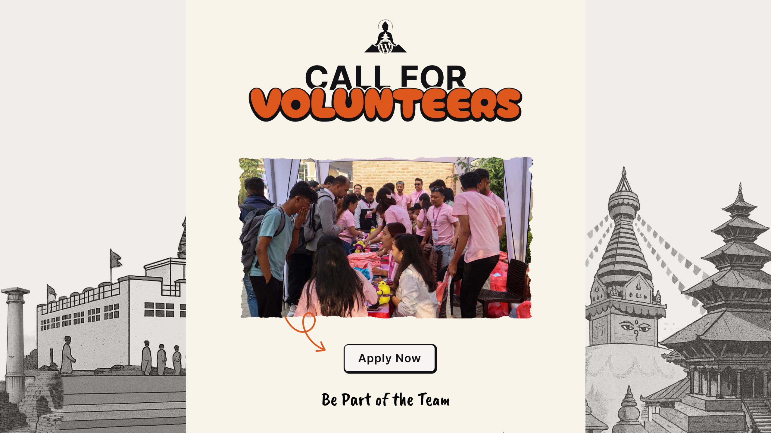 Be Part of the excitement: Volunteer for WordCamp Nepal 2026