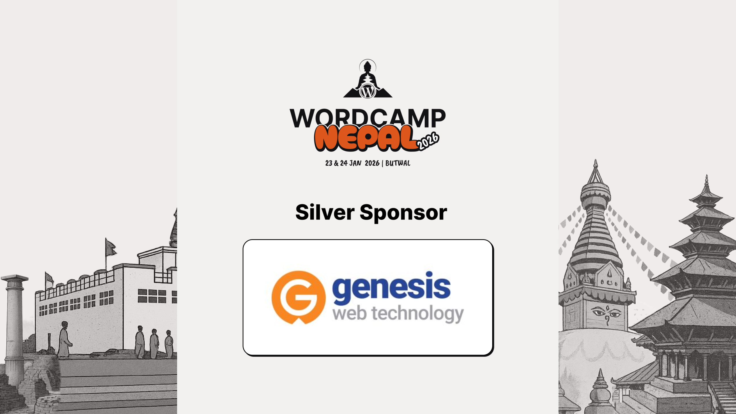 Thank You, Genesis Web Technology: Our Silver Sponsor!