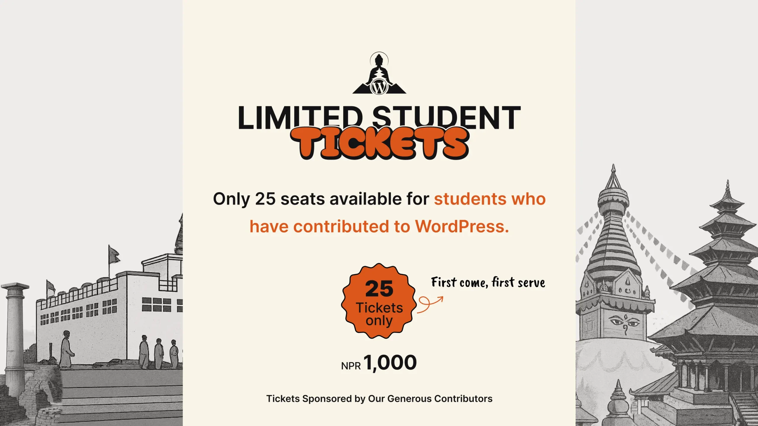 Discounted Tickets for Students who have contributed to WordPress