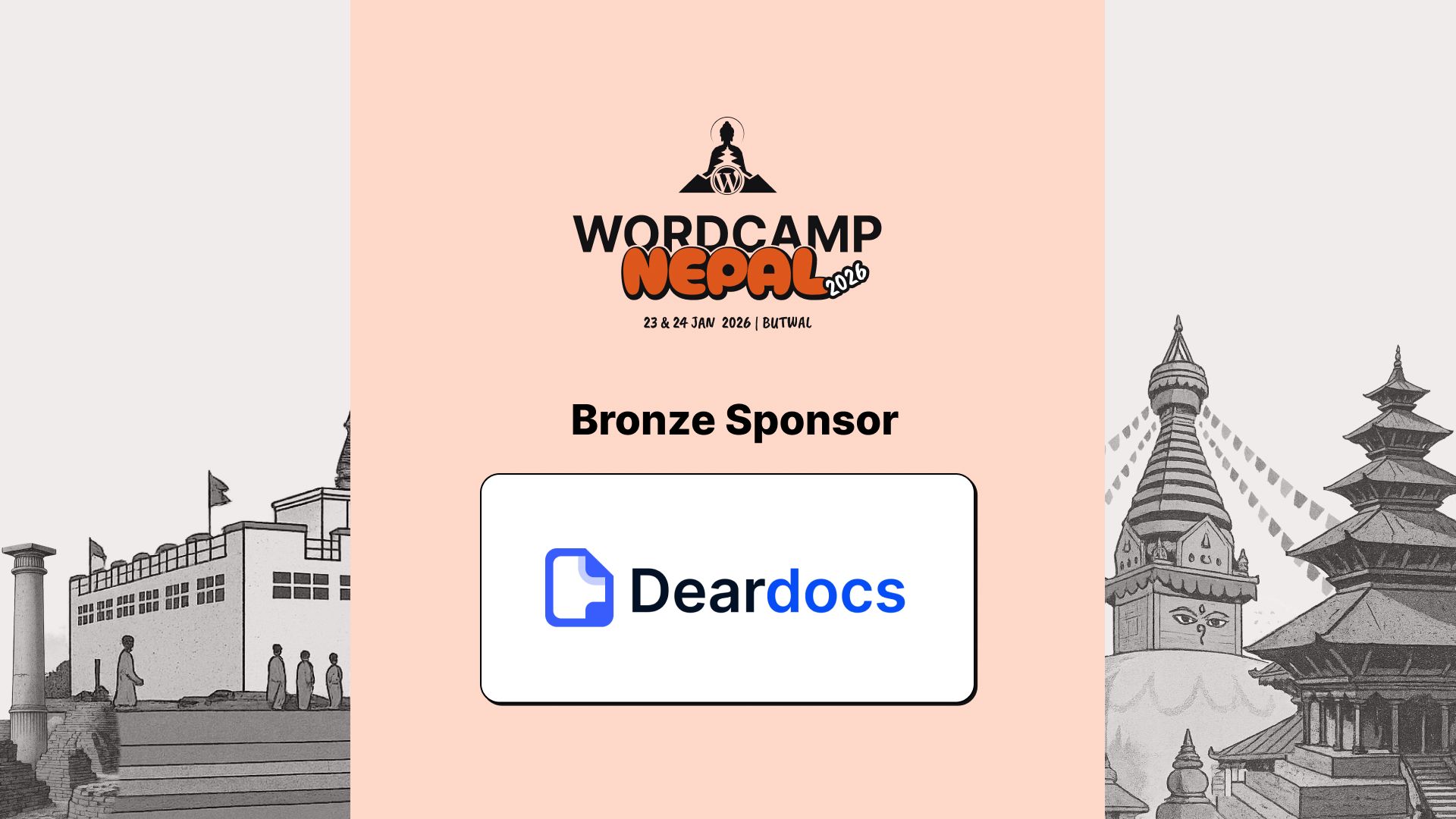 Thank You, DearDocs: Our Bronze Sponsor!
