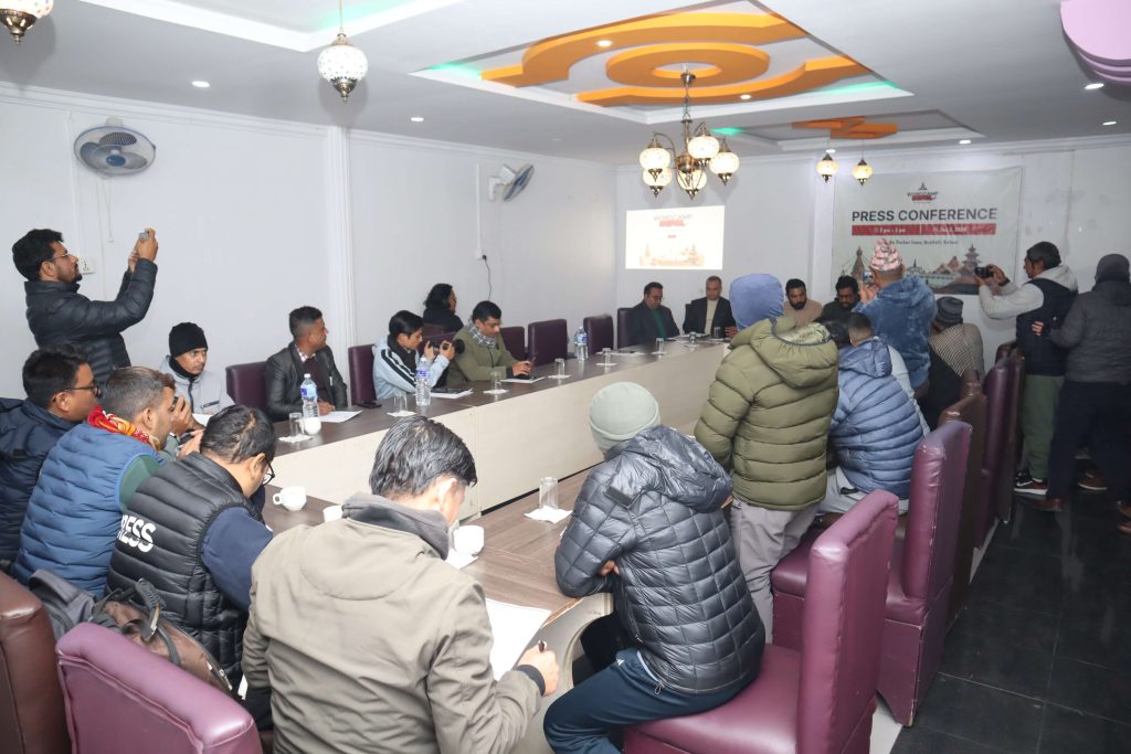 Media coverage during the WordCamp Nepal 2026 press release