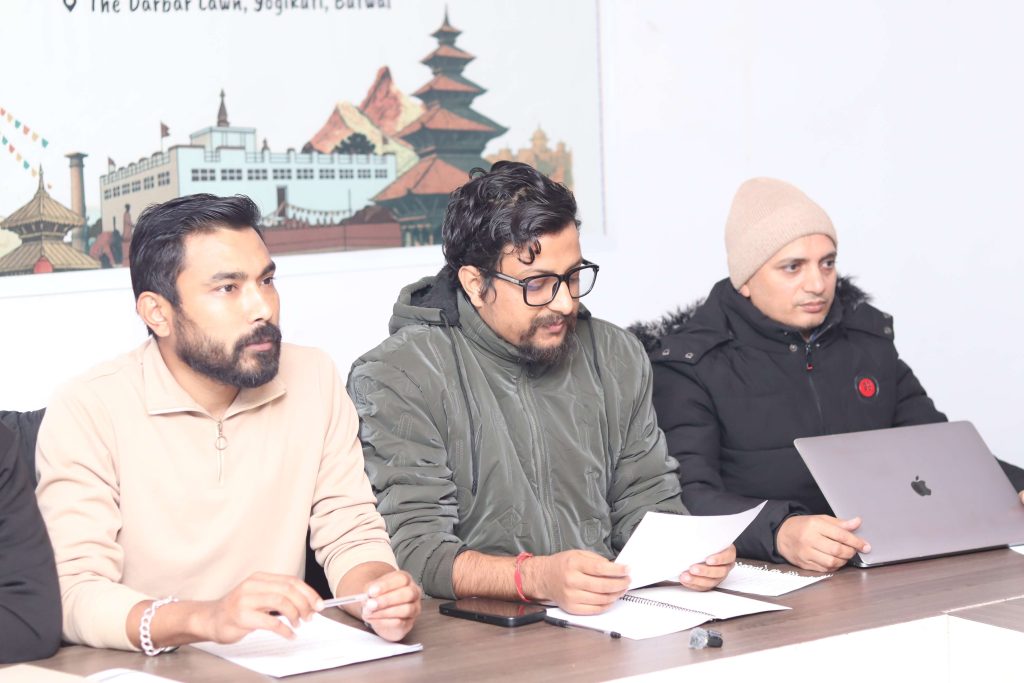 WordCamp Nepal 2026 Leads and Organizers at the Table