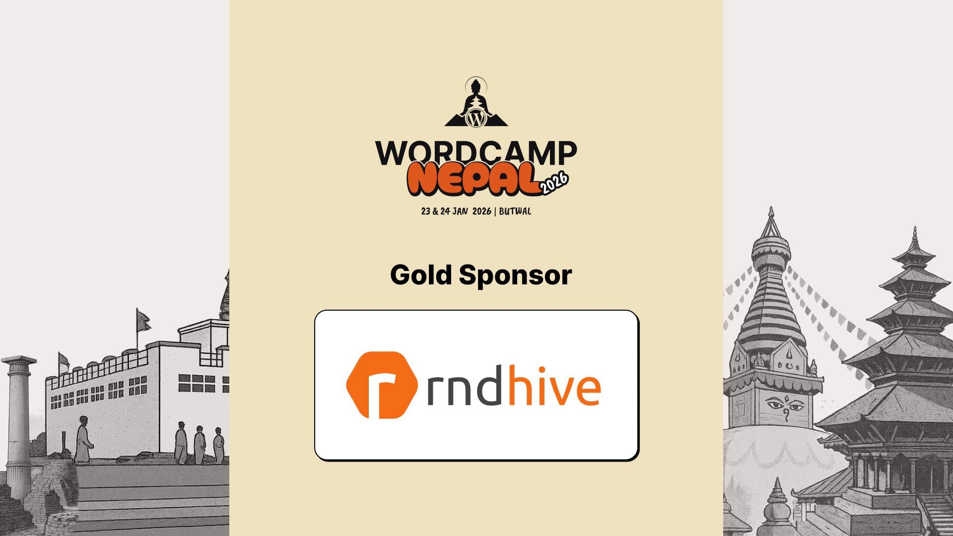 Thank You, RndHive: Our Gold Sponsor!