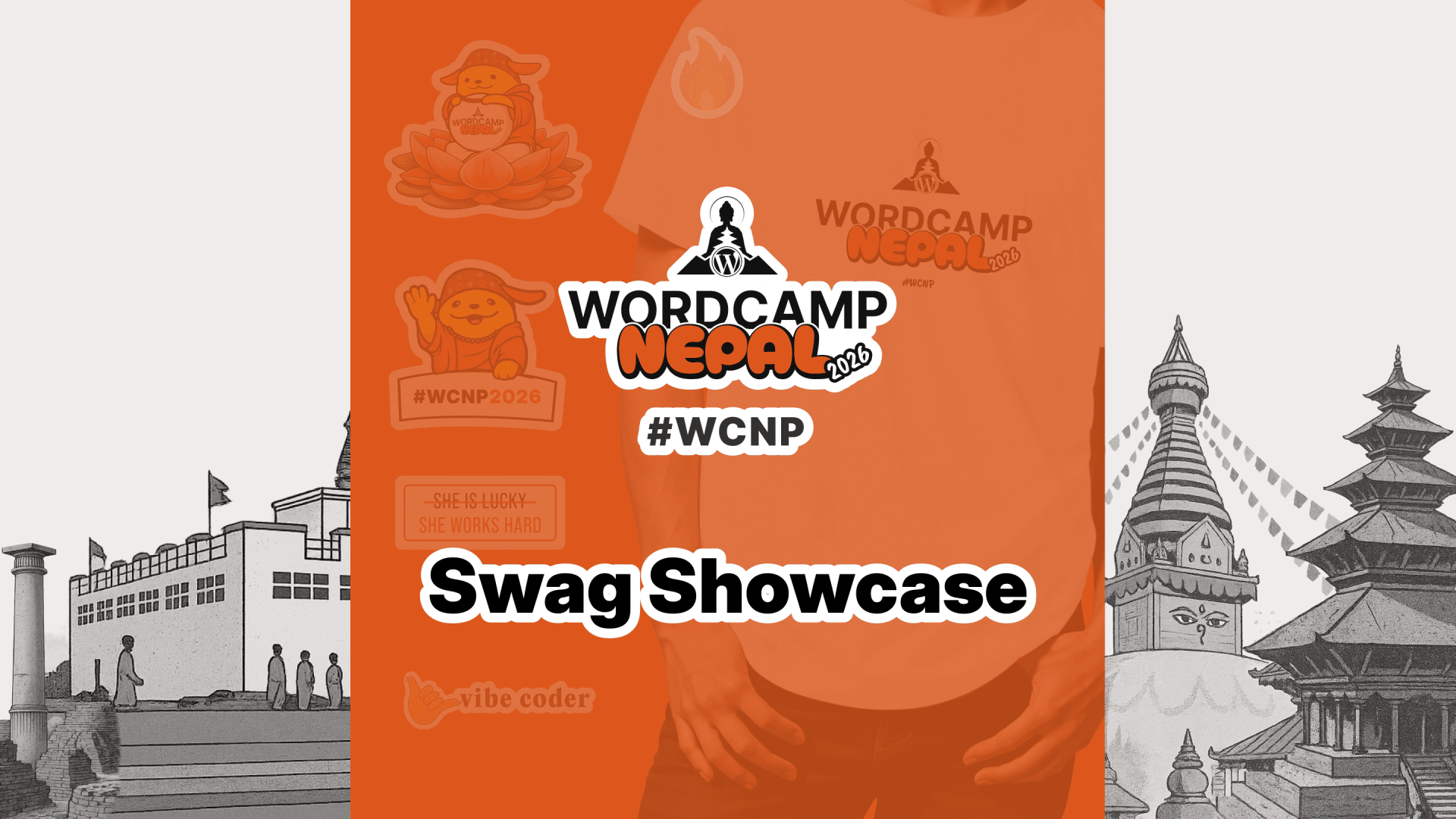 WordCamp Nepal 2026 Swag Showcase: A Little Something for You!
